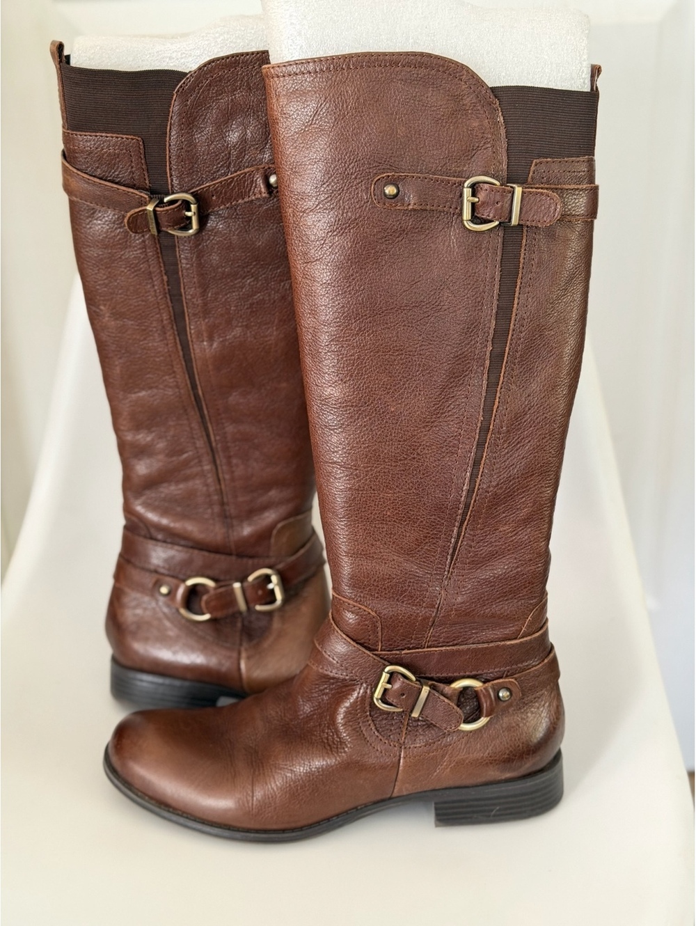 Naturalizer brown knee high boots